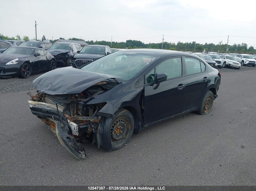 Vin: 2hgfb2f47eh002228, lot: 2939209, honda civic 20142