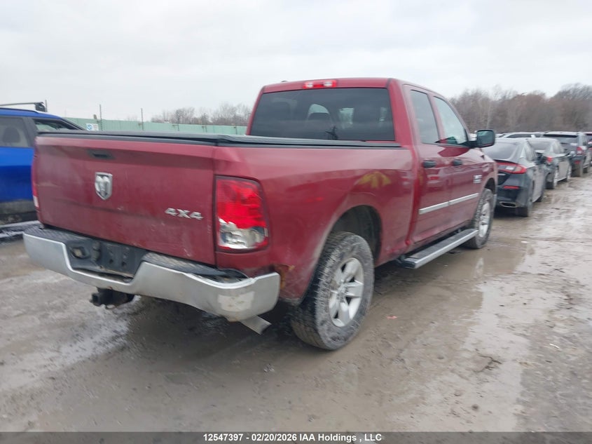 1C6RR7FGXES460814 2014 Ram 1500 3.6 St Red