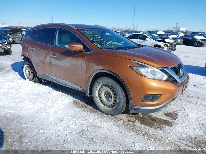 2017 NISSAN MURANO S/SL/SV/PLATINUM
