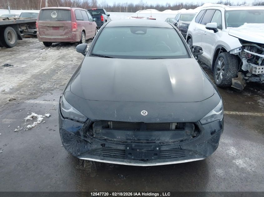 2025 Mercedes-Benz Cla 250 4Matic VIN: W1K5J4HB2SN522768 Lot: 12547720