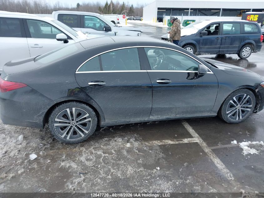 2025 Mercedes-Benz Cla 250 4Matic VIN: W1K5J4HB2SN522768 Lot: 12547720
