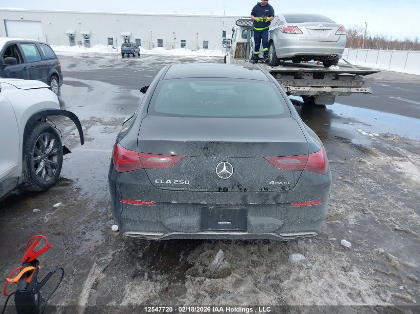 2025 Mercedes-Benz Cla 250 4Matic VIN: W1K5J4HB2SN522768 Lot: 12547720