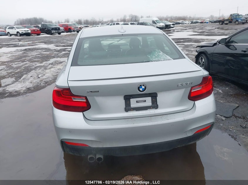 2016 BMW 228I xDrive VIN: WBA1G9C50GV599794 Lot: 12547786