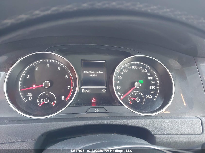 2020 Volkswagen Golf VIN: 3VWG57AU8LM005035 Lot: 12547908