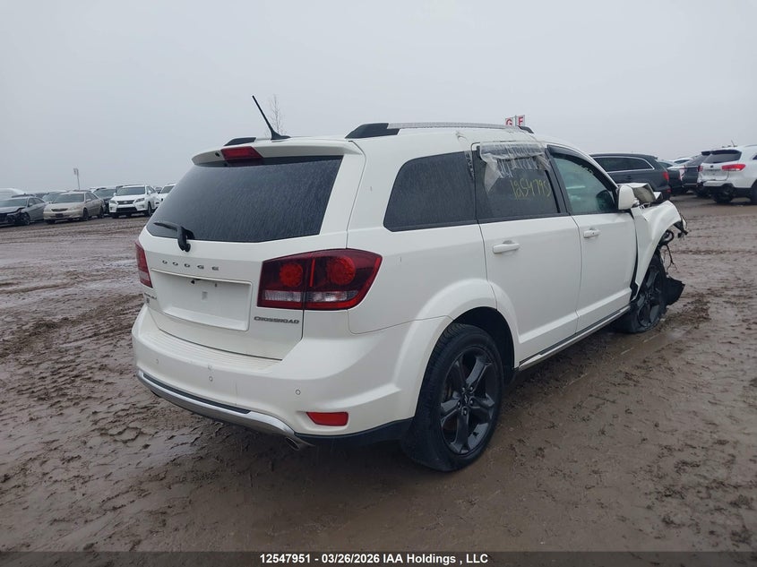 Vin: 3c4pddgg9jt364077, lot: 2939853, dodge journey crossroad 20184