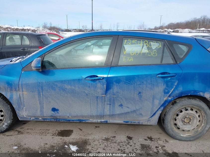 2012 Mazda Mazda3 VIN: JM1BL1KF9C1604958 Lot: 12548032