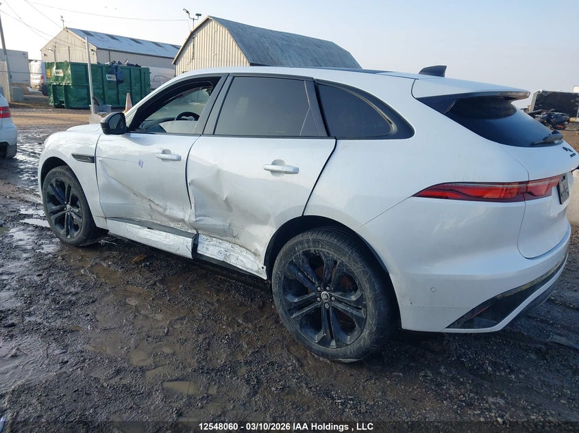 2025 JAGUAR F-PACE SPORT UTILITY VEHICLE 2.0L I-4 DI, DOHC, VVT, TURBO, 247HP