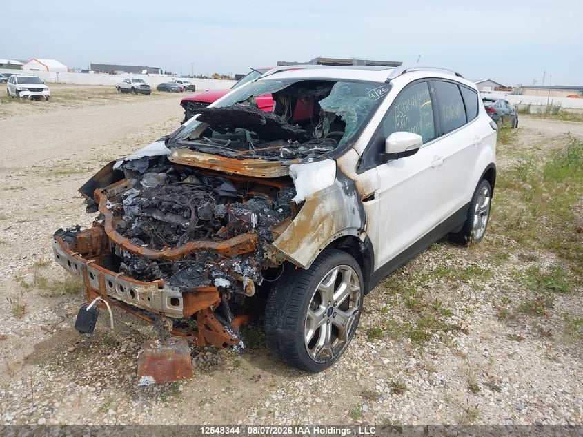 Vin: 1fmcu9j90hud70061, lot: 2940263, ford escape titanium 20172