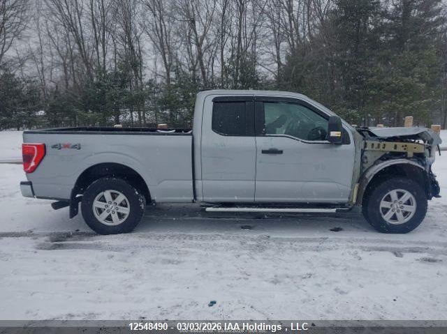 2022 Ford F-Series VIN: 1FTEX1EP3NKF28981 Lot: 12548490