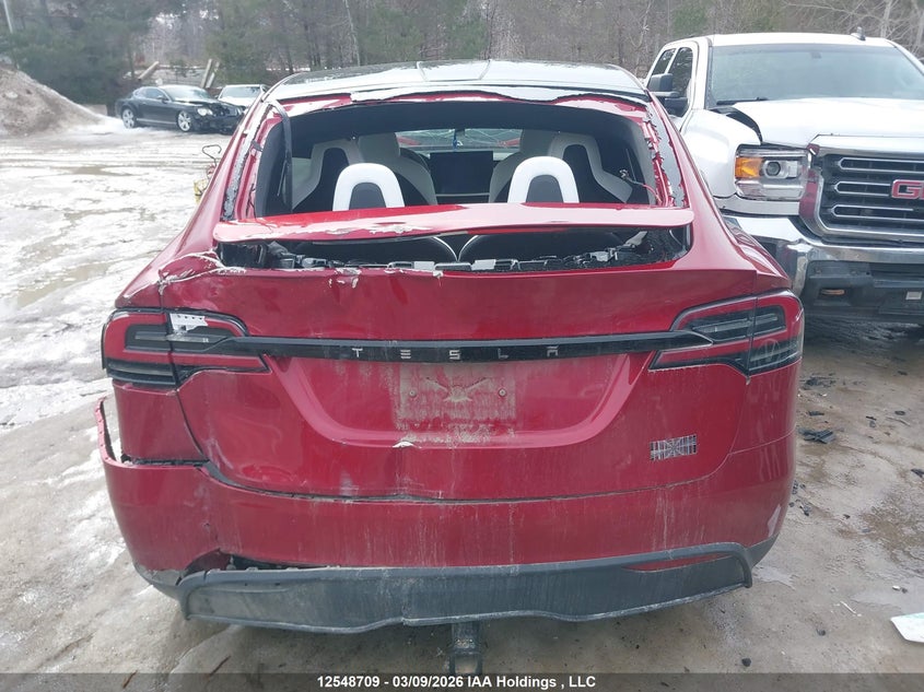 2023 Tesla Model X Plaid VIN: 7SAXCBE6XPF408986 Lot: 12548709