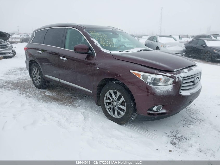 5N1AL0MM0EC519494 2014 Infiniti Qx60 auction photo 1