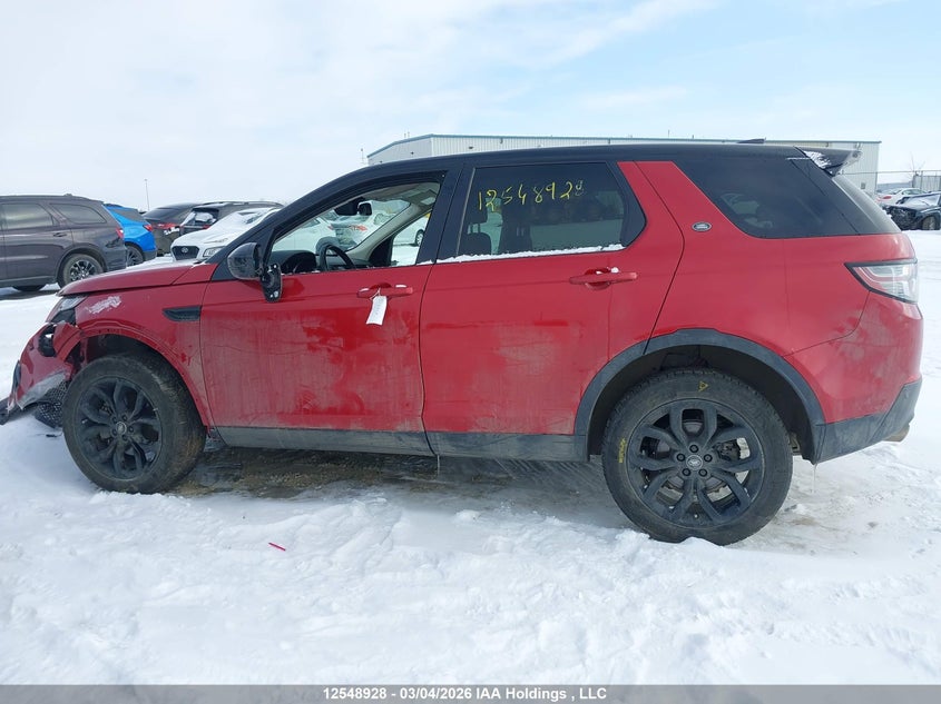 2018 Land Rover Discovery Sport Hse VIN: SALCR2RX0JH753652 Lot: 12548928