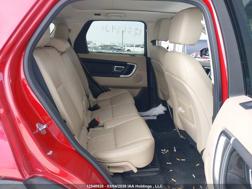 2018 Land Rover Discovery Sport Hse VIN: SALCR2RX0JH753652 Lot: 12548928