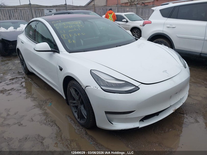 2021 TESLA MODEL 3 STANDARD RANGE/STANDARD RANGE PLUS