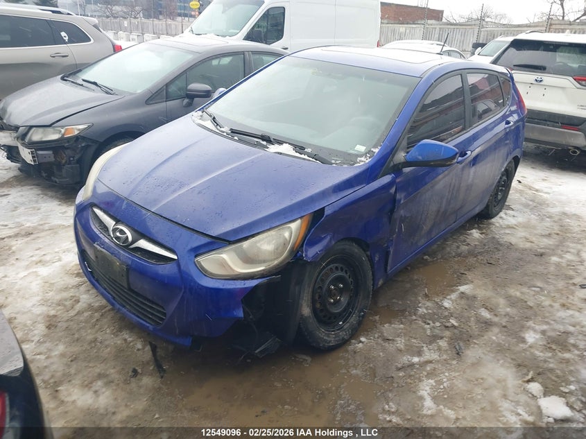 Vin: kmhcu5ae7cu009733, lot: 2941119, hyundai accent gls 20122