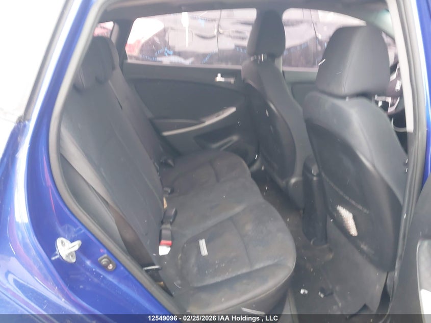 2012 Hyundai Accent Gls VIN: KMHCU5AE7CU009733 Lot: 12549096