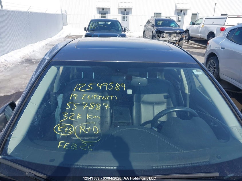 2019 Infiniti Q50 VIN: JN1EV7AR9KM557887 Lot: 12549589