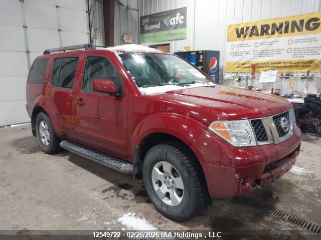 2007 Nissan Pathfinder Le/Se/Xe