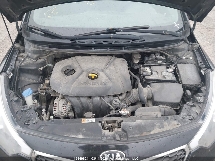 2016 KIA FORTE SEDAN 1.8L I-4 DOHC, VVT, 145HP