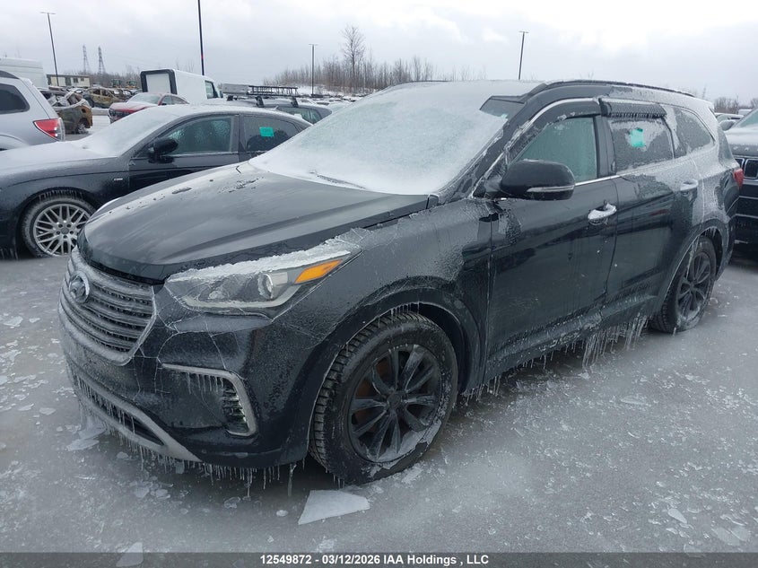 2018 Hyundai Santa Fe Se/Limited, Изъятое, IAAI, VIN KM8SNDHF6JU284296 — фото 2