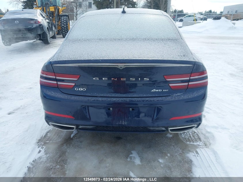 2024 Genesis G80 Advanced VIN: KMTGB4SC6RU218989 Lot: 12549873