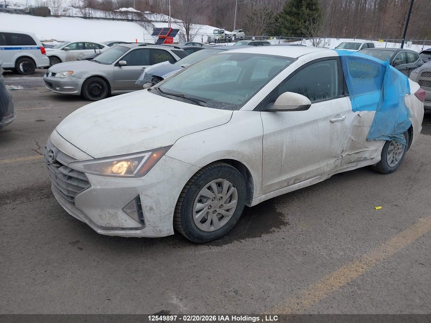 Vin: kmhd74lf0lu978480, lot: 2942009, hyundai elantra 20202