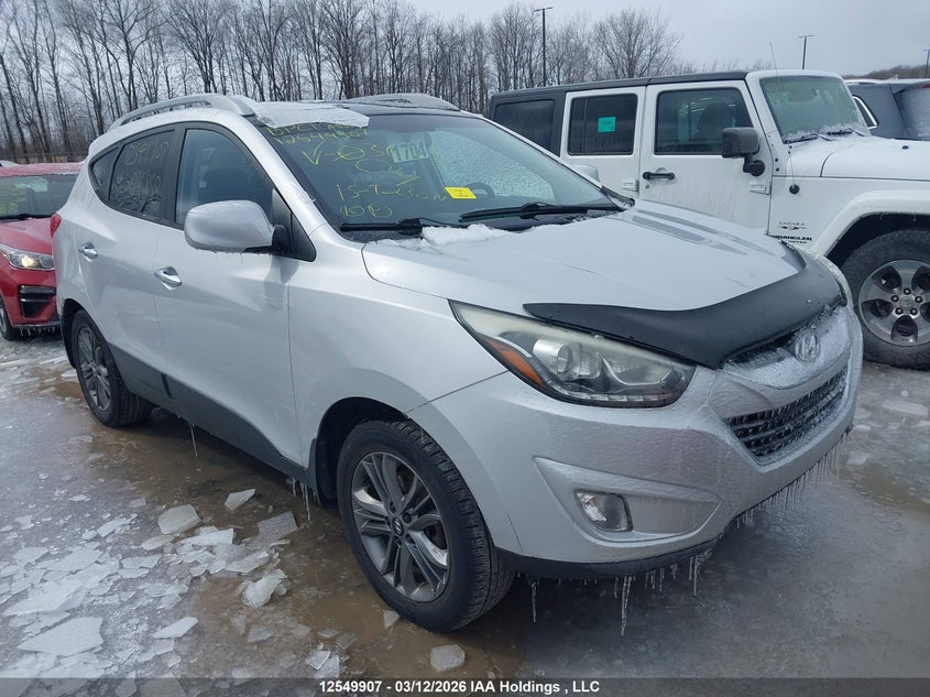 2015 Hyundai Tucson Limited/Se, Изъятое, IAAI, VIN KM8JUCAG6FU036858