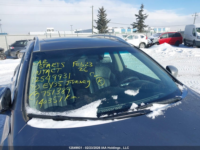 2010 Infiniti Ex35 Journey VIN: JN1AJ0HR2AM751389 Lot: 12549931