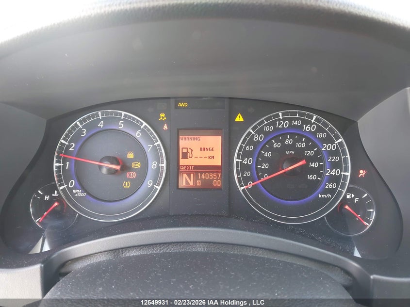 2010 Infiniti Ex35 Journey VIN: JN1AJ0HR2AM751389 Lot: 12549931