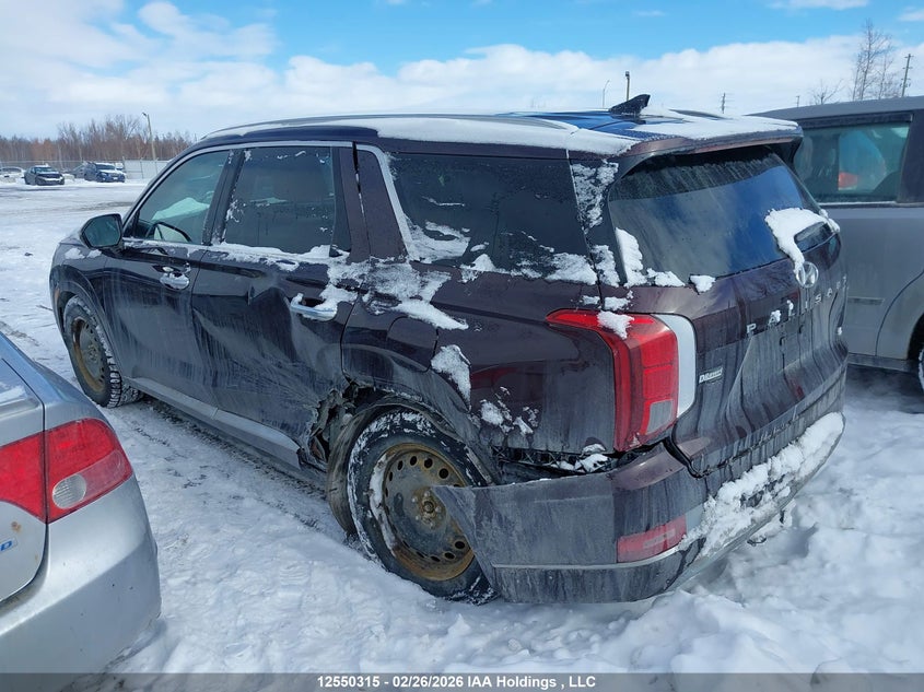 2021 Hyundai Palisade Ultimate Calligraphy With Beige Interior VIN: KM8R5DHEXMU219932 Lot: 12550315