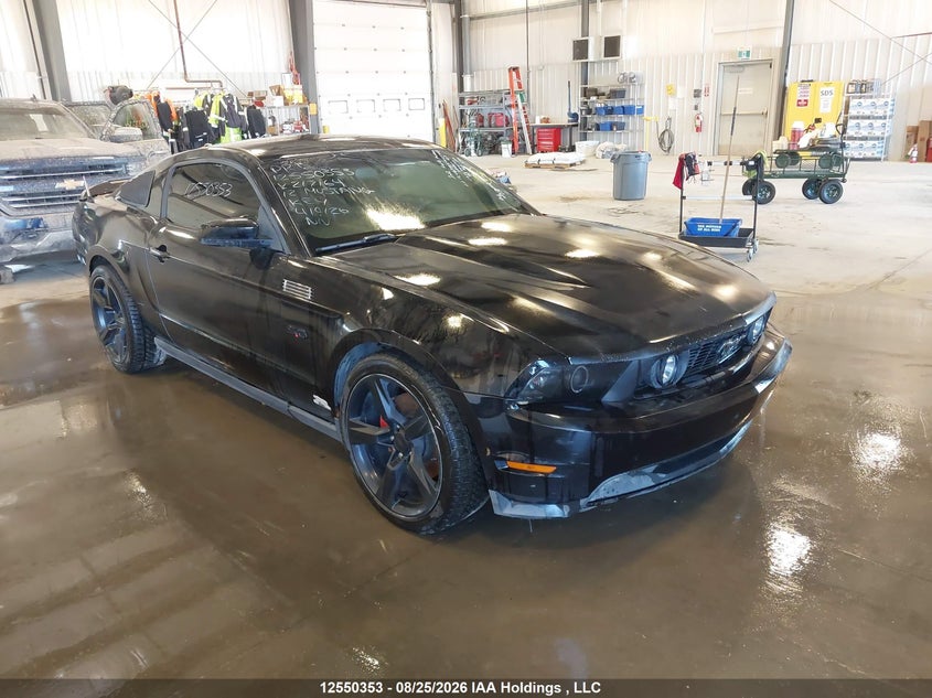 2012 Ford Mustang Gt, Угон, IAAI, VIN 1ZVBP8CF7C5217164