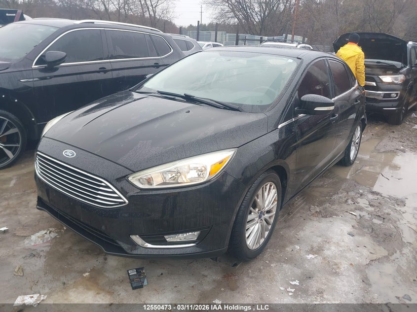 Vin: 1fadp3j24fl245377, lot: 2942629, ford focus titanium 20152