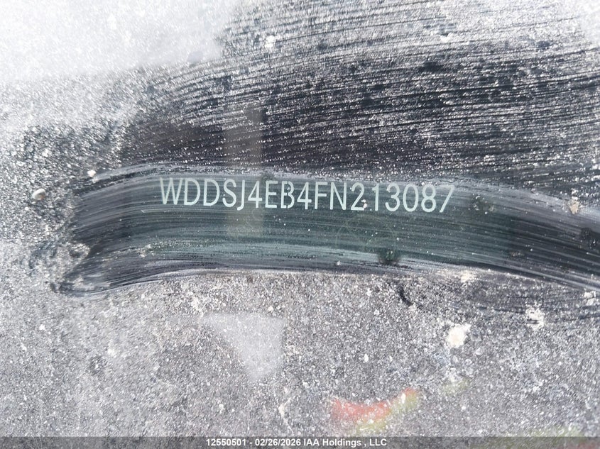 2015 Mercedes-Benz Cla 250 VIN: WDDSJ4EB4FN213087 Lot: 12550501