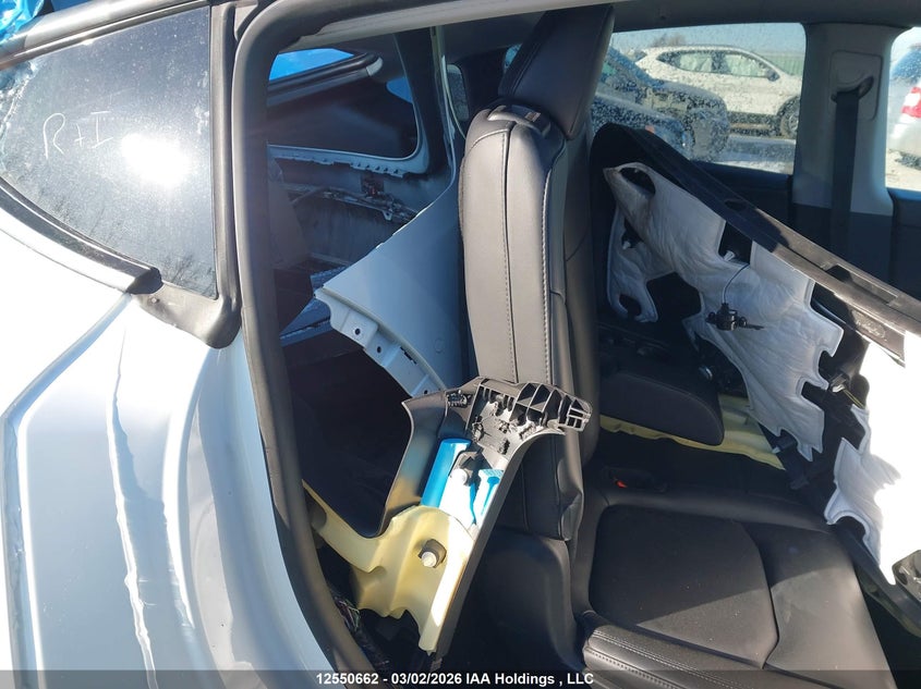 2021 Tesla Model Y Long Range VIN: 5YJYGAEE2MF237136 Lot: 12550662