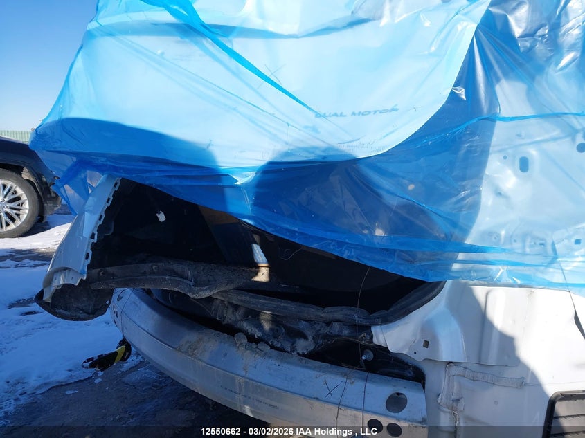 2021 Tesla Model Y Long Range VIN: 5YJYGAEE2MF237136 Lot: 12550662