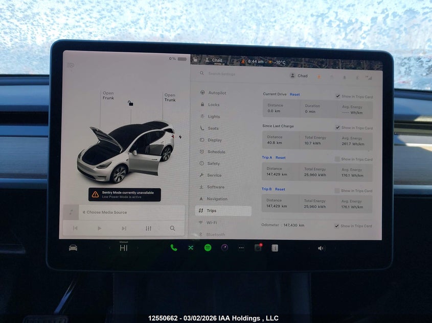 2021 Tesla Model Y Long Range VIN: 5YJYGAEE2MF237136 Lot: 12550662