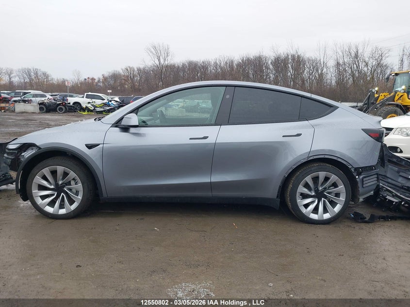 2026 Tesla Model Y VIN: XP7YGDEE8TB727854 Lot: 12550802