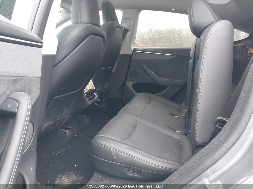 2026 Tesla Model Y VIN: XP7YGDEE8TB727854 Lot: 12550802