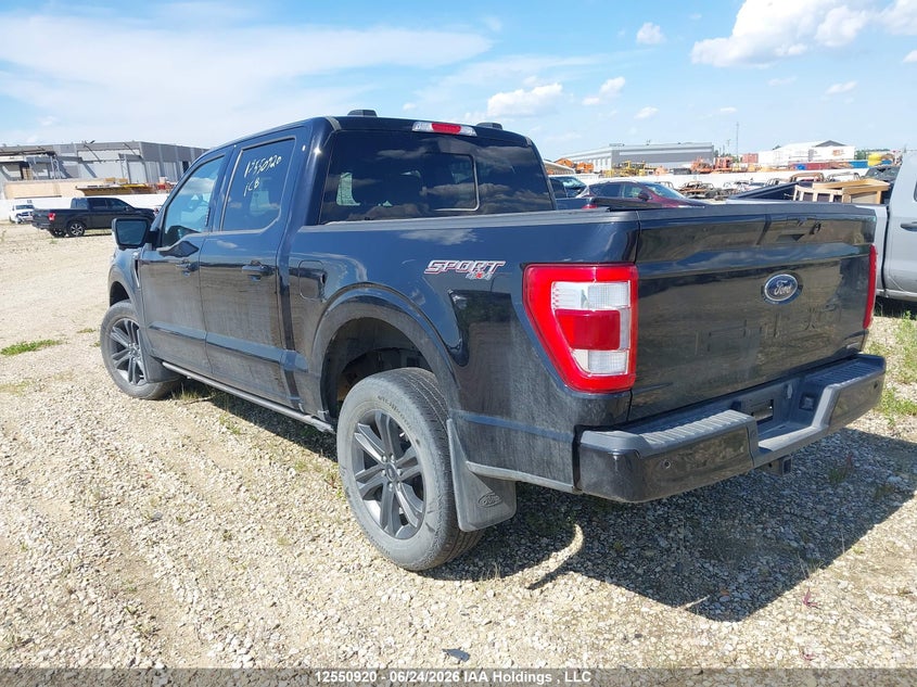 2023 FORD F150 SUPERCREW PICKUP 2.7L V-6 DI, DOHC, VVT, TURBO, 325HP