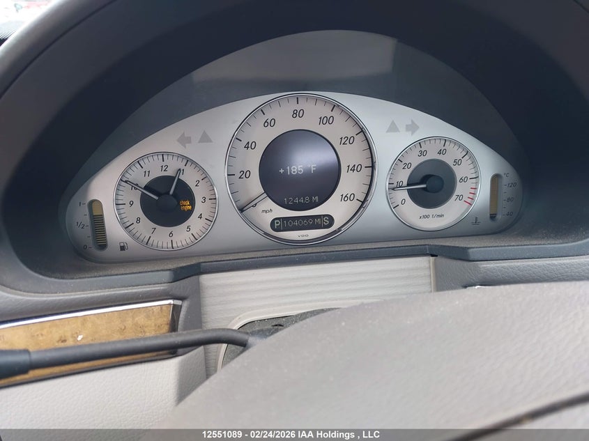 2007 Mercedes-Benz E 350 4Matic VIN: WDBUF87X47B124819 Lot: 12551089