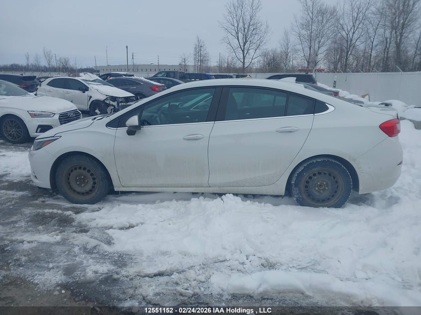 2016 Chevrolet Cruze Lt VIN: 3G1BE5SM9GS602561 Lot: 12551152
