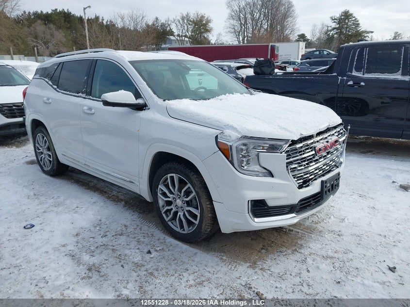 2022 Gmc Terrain 1.5 White Lot 111012551228 Vin 3GKALXEV7NL208593