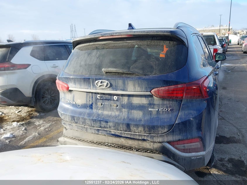2020 Hyundai Santa Fe Preferred Turbo Awd With Sun And Leather Package VIN: 5NMS3CAA1LH278290 Lot: 12551237