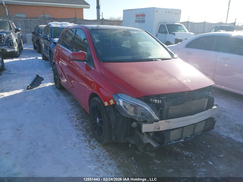 WDDMH4EB0EJ261308 2014 Mercedes-Benz B 250 Sports Tourer auction photo 1