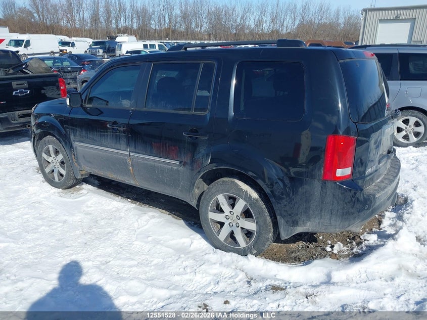Vin: 5fnyf4h91cb506017, lot: 2943818, honda pilot touring 20123