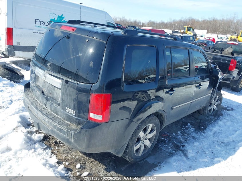 Vin: 5fnyf4h91cb506017, lot: 2943818, honda pilot touring 20124
