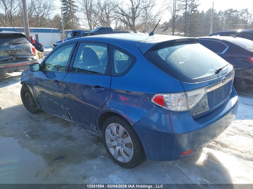 2009 Subaru Impreza 2.5 I VIN: JF1GH61689H821851 Lot: 12551554