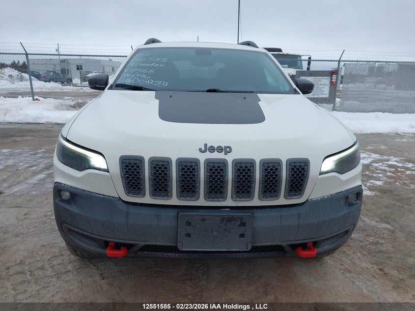 2019 Jeep Cherokee Trailhawk VIN: 1C4PJMBXXKD175168 Lot: 12551585