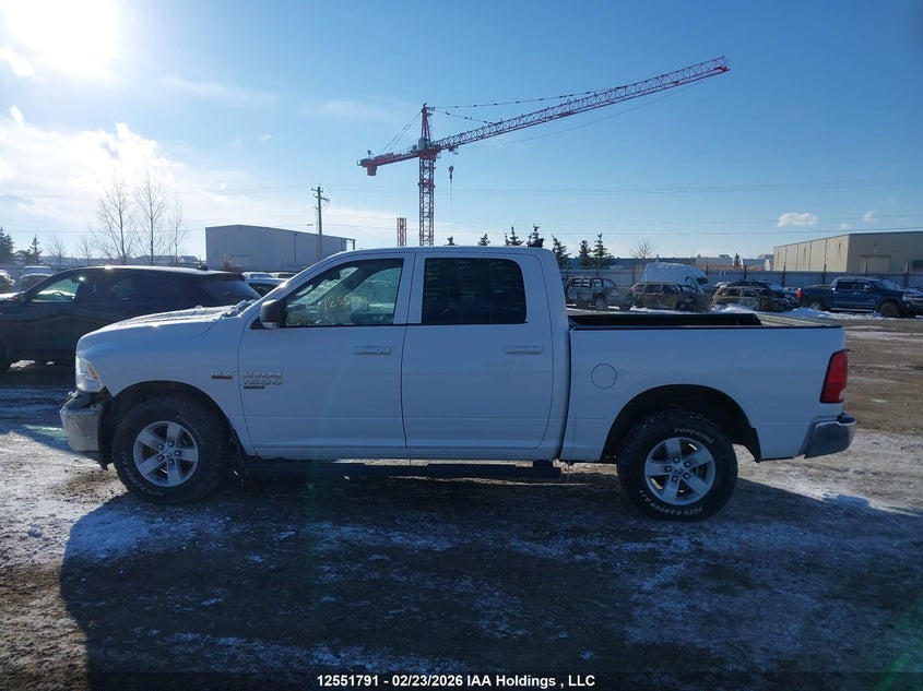 2022 Ram 1500 5.7 Classic Slt White Lot 111012551791 Vin 1C6RR7LT6NS243391