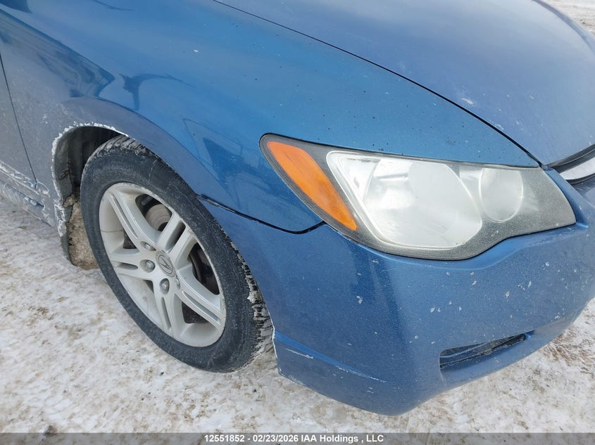 2007 Acura Csx Premium Navigation VIN: 2HHFD56797H200619 Lot: 12551852